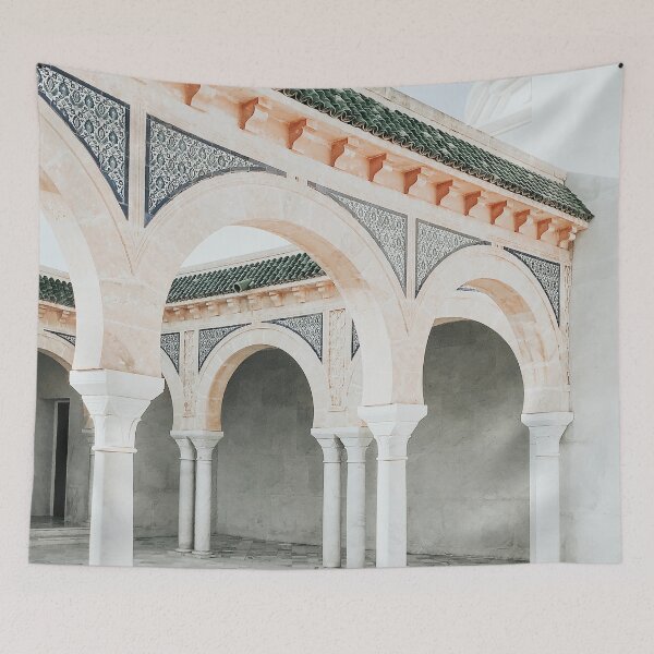 Item preview, Mausoleum of Habib Bourguiba, Tunisian architecture designed and sold by Melissa Peltenburg.
