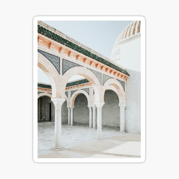 Item preview, Mausoleum of Habib Bourguiba, Tunisian architecture designed and sold by Melissa Peltenburg.
