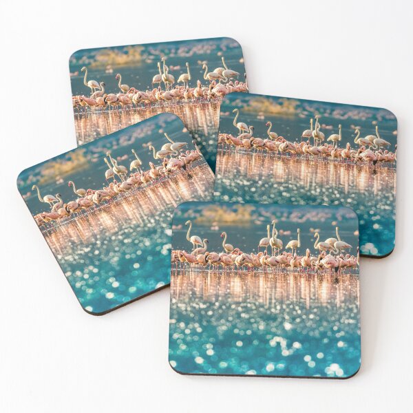 Item preview, PINK FLAMINGOS IN LAKE BOGORIA IN KENYA. designed and sold by Ingo Gerlach.