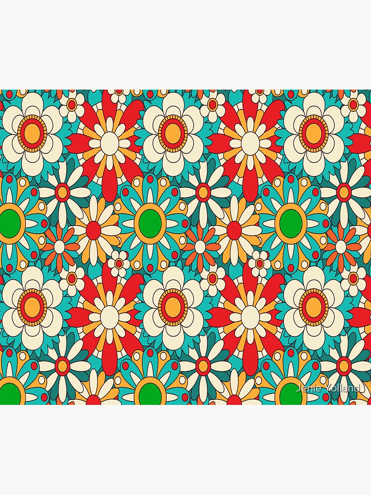 Hippy Flowers by JenieYolland