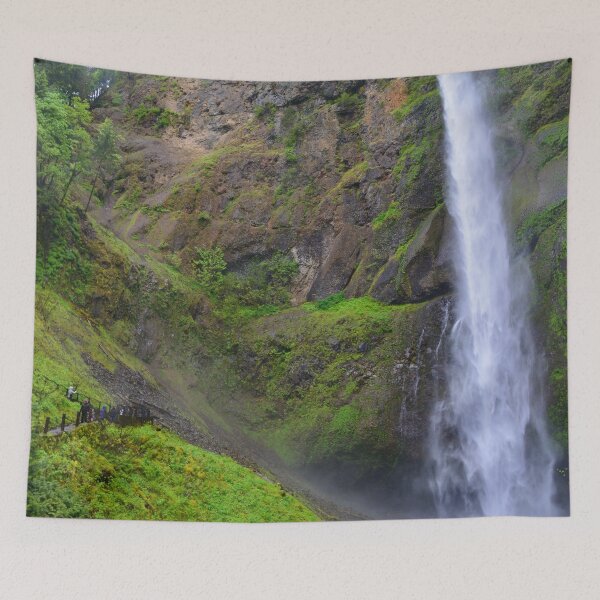 Item preview, Multnomah County Waterfall, Waterfalls, PNW, Pacific Northwest designed and sold by naturecdesigns.