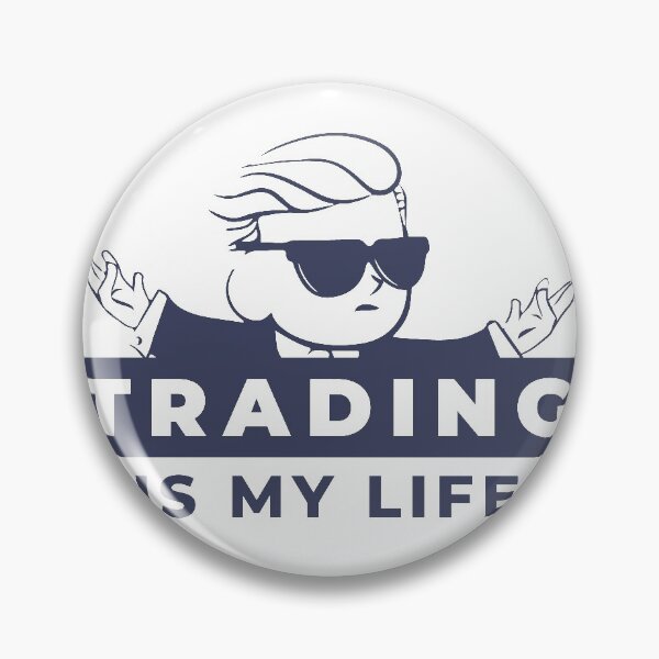 Item preview, Traider, TRAIDING IS MY LIFE. WallStreet Day Trader Swing Trader Classic T-Shirt designed and sold by cheriftig.
