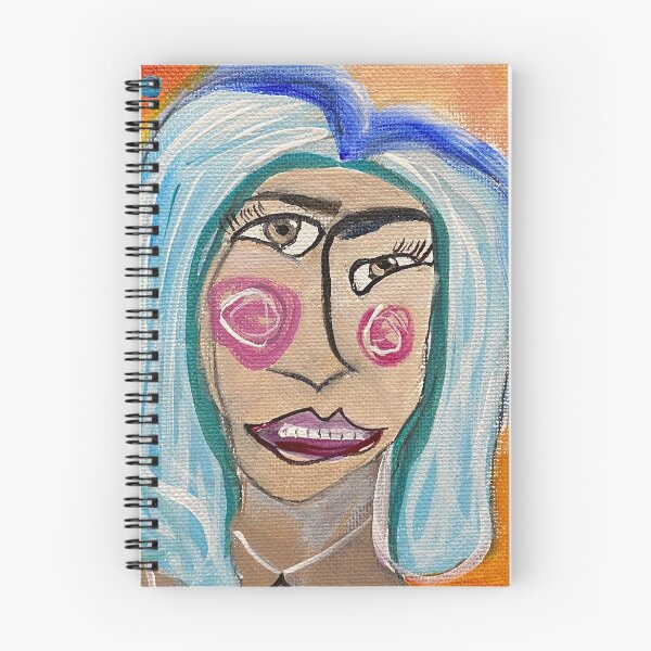 Item preview, Fun, Funky, Illustrative Abstract Portrait - Female, No. 3 designed and sold by Lori Rivera.