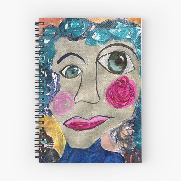 Item preview, Fun, Funky, Illustrative Abstract Portrait - Female, No. 2 designed and sold by Lori Rivera.