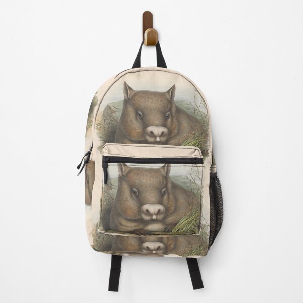 Item preview, Wombat illustration Australian animals series designed and sold by Vintage Designs +.
