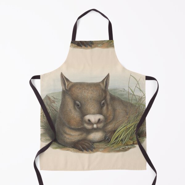 Item preview, Wombat illustration Australian animals series designed and sold by Vintage Designs +.