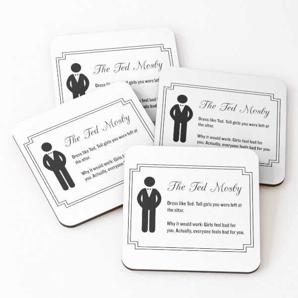 Item preview, The Ted Mosby - From the Playbook of Barney Stinson designed and sold by chillstudio.