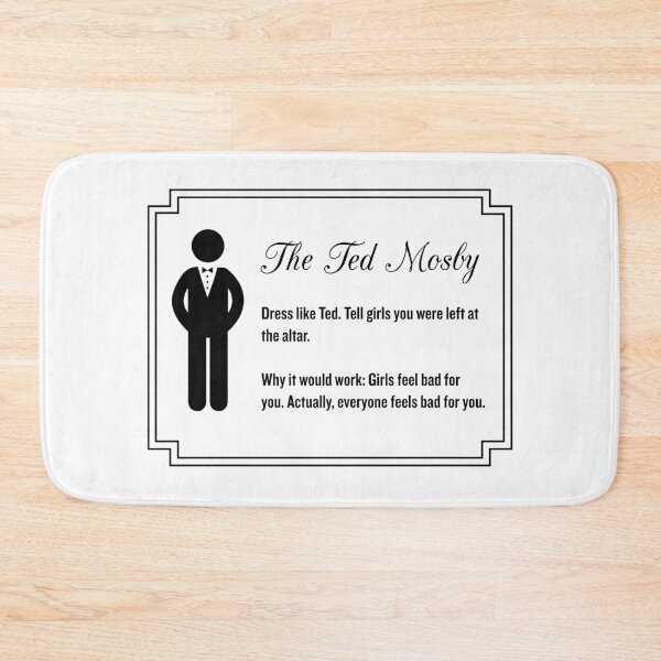 Item preview, The Ted Mosby - From the Playbook of Barney Stinson designed and sold by chillstudio.