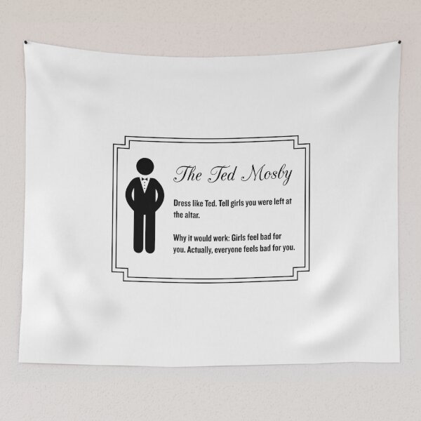 Item preview, The Ted Mosby - From the Playbook of Barney Stinson designed and sold by chillstudio.