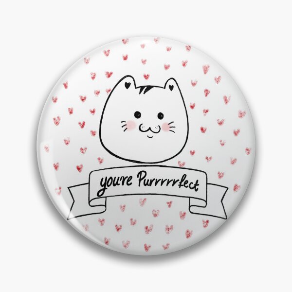 Item preview, You're purrrfect! designed and sold by Friday Tzalavara.