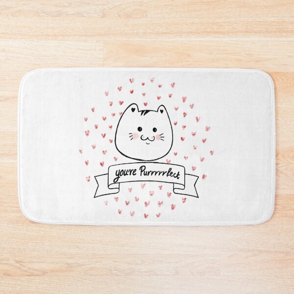 Item preview, You're purrrfect! designed and sold by Friday Tzalavara.