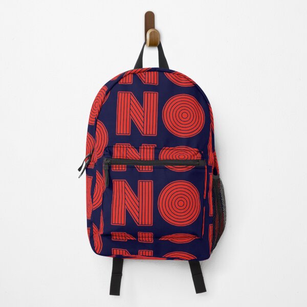 Item preview, NO (red banded font) just say clear rejection attitude designed and sold by SolidEarthArt.