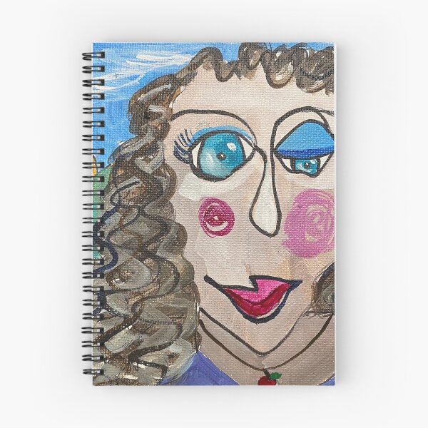 Item preview, Fun, Funky, Illustrative Abstract Portrait - Female, No. 4 designed and sold by Lori Rivera.