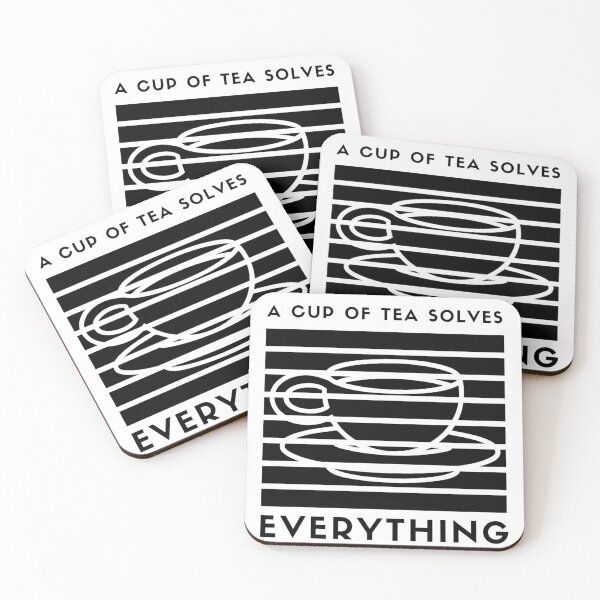 Item preview, A Cup Of Tea Solves Everything designed and sold by AmberSiraj.