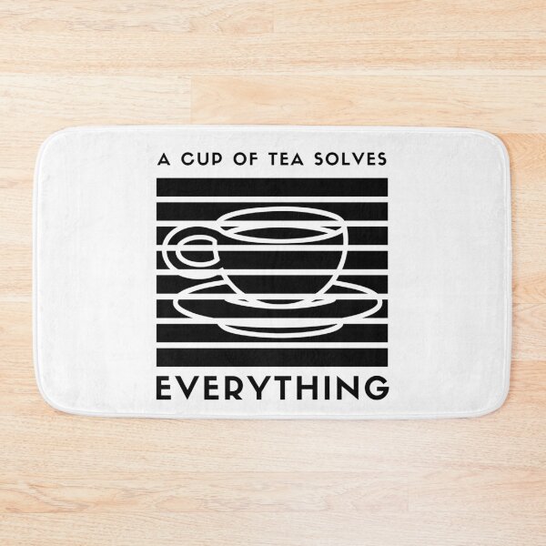 Item preview, A Cup Of Tea Solves Everything designed and sold by AmberSiraj.