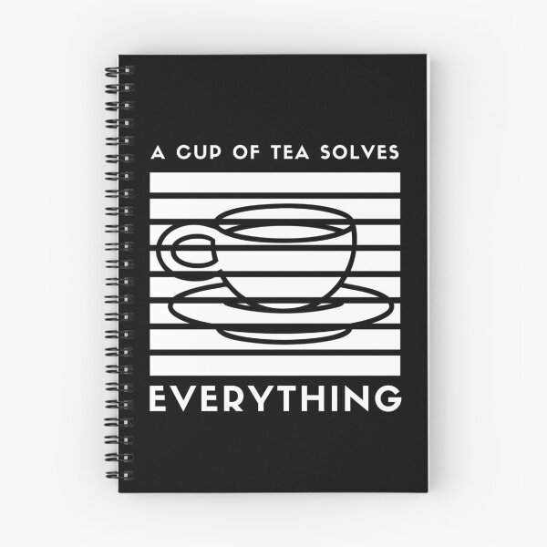 Item preview, A Cup Of Tea Solves Everything designed and sold by AmberSiraj.