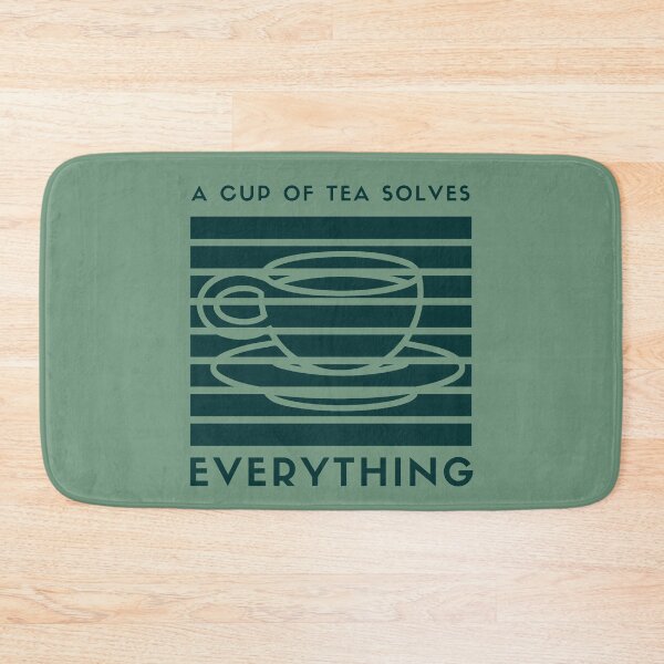 Item preview, A Cup Of Tea Solves Everything designed and sold by AmberSiraj.