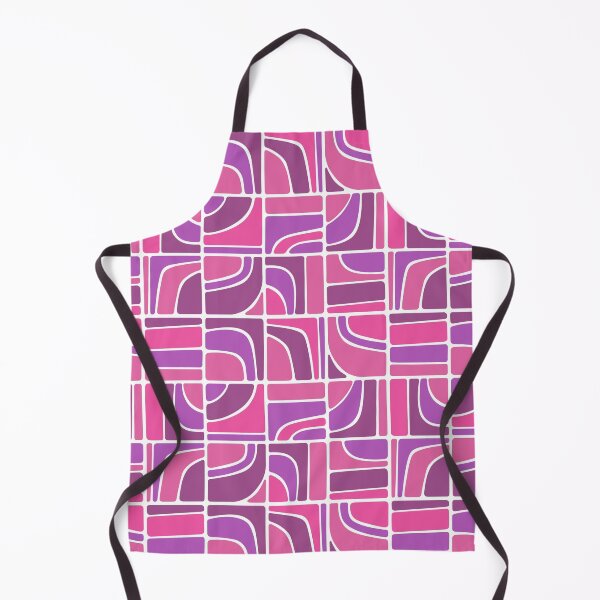 Artikelvorschau, Mod Design Formen Magenta Pink, Eames Era Vintage 1970er Jahre entworfen und verkauft von theodoredesign.