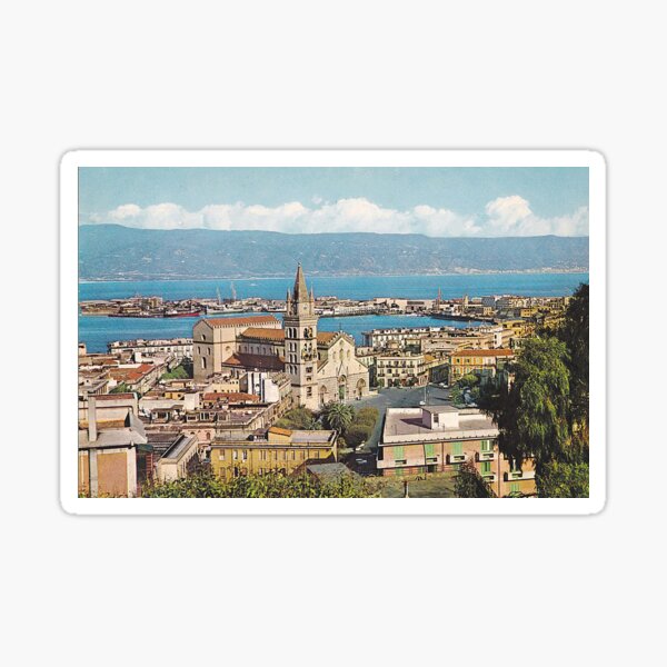 Item preview, Portrait of Messina , City ​​of the Strait designed and sold by nautilusmarket.