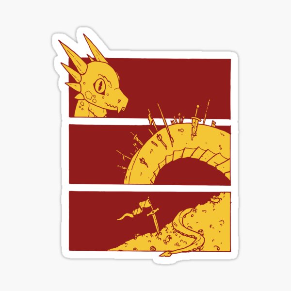 Red Dragon Sticker