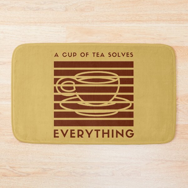 Item preview, A Cup Of Tea Solves Everything designed and sold by AmberSiraj.