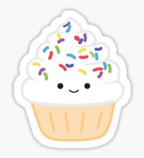Vanilla Cupcake Sticker