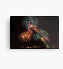 Happy Technicolor 4th Metal Print