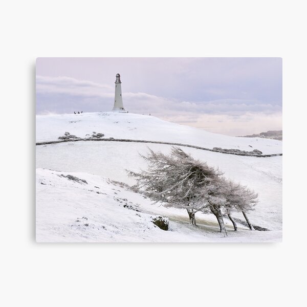 Ulverston Hoad Snow (landscape) Canvas Print