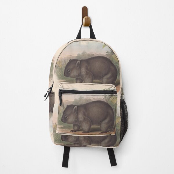 Item preview, Wombat illustration Australian animals series designed and sold by Vintage Designs +.