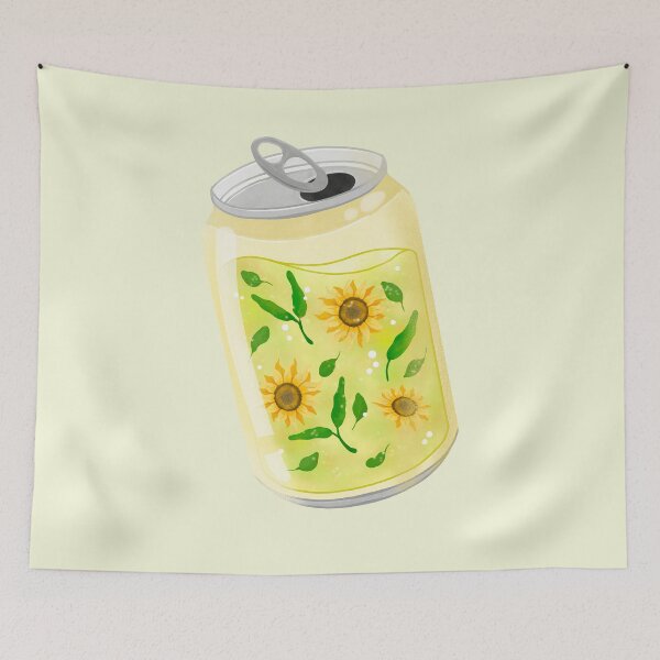 Item preview, Sunflower Soda Drink designed and sold by Kimprut.