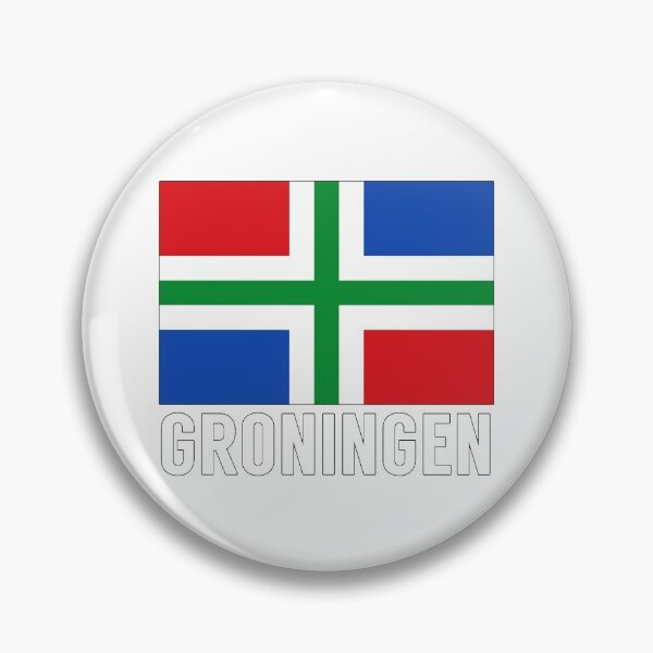 Item preview, Groningen Vlag (Flag of Groningen) designed and sold by HandBurger.