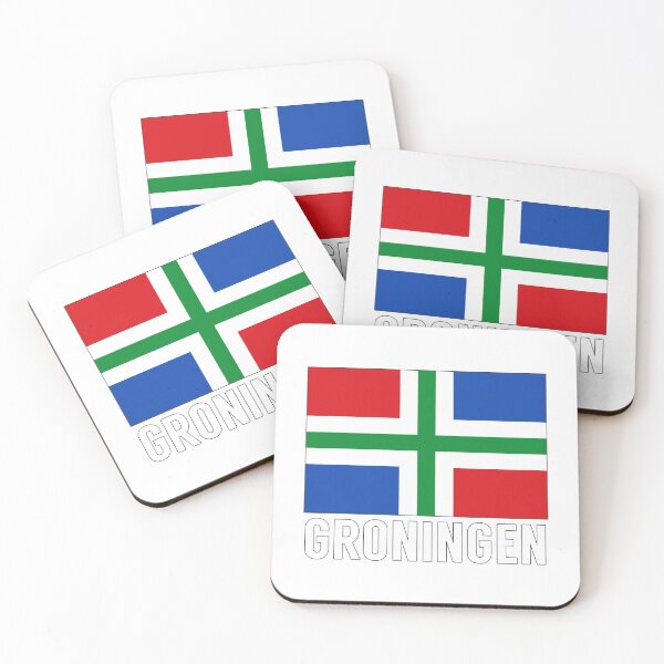 Item preview, Groningen Vlag (Flag of Groningen) designed and sold by HandBurger.