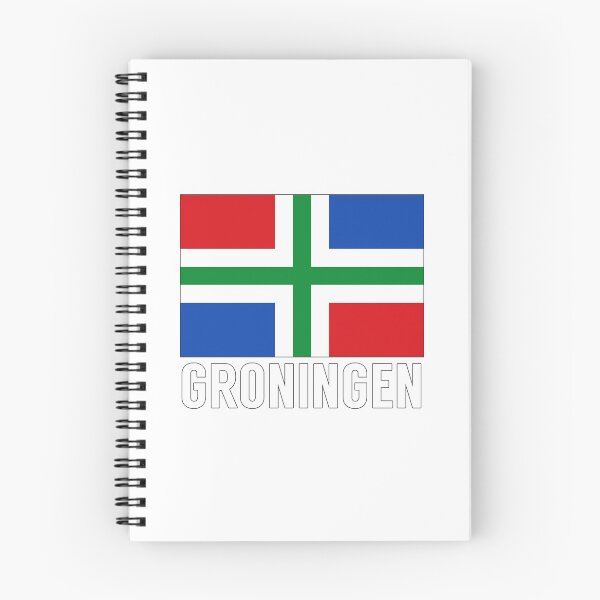 Item preview, Groningen Vlag (Flag of Groningen) designed and sold by HandBurger.
