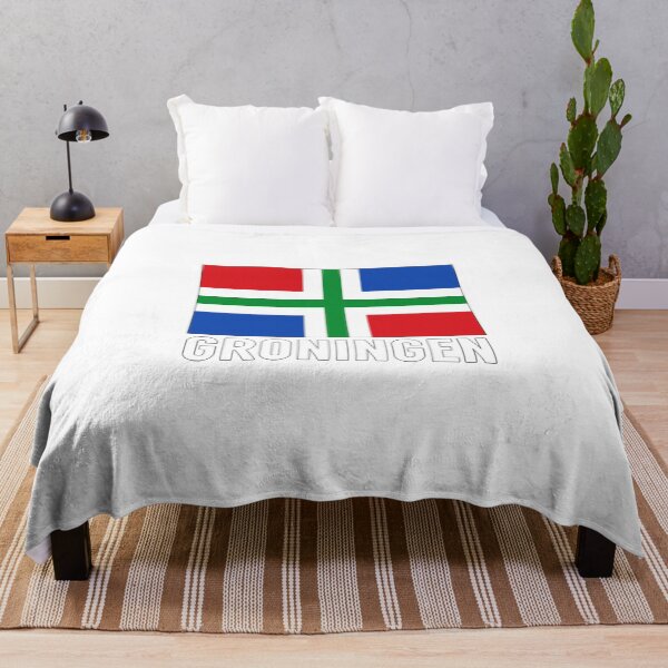 Item preview, Groningen Vlag (Flag of Groningen) designed and sold by HandBurger.