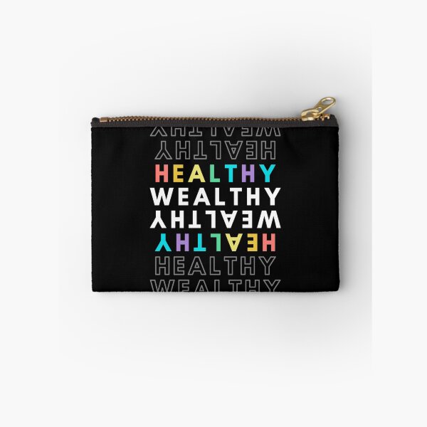 Item preview, I am healthy I am wealthy designed and sold by AmberSiraj.