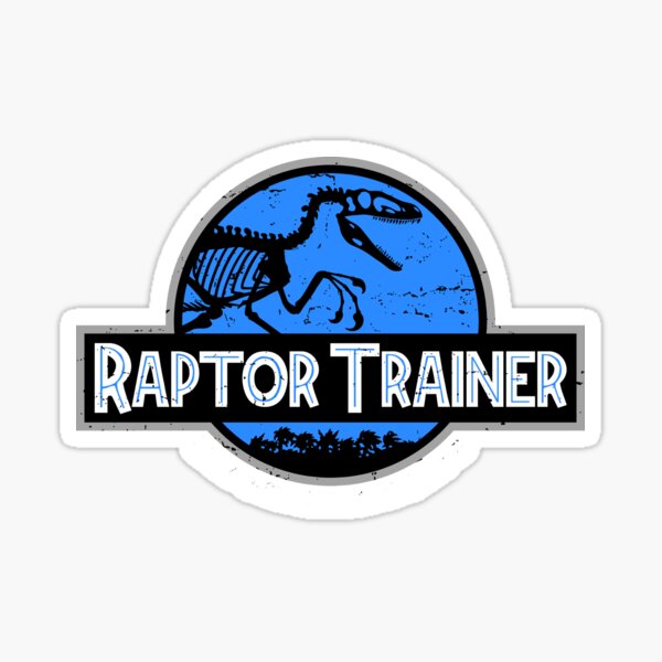 Jurassic World Raptor Trainer Sticker