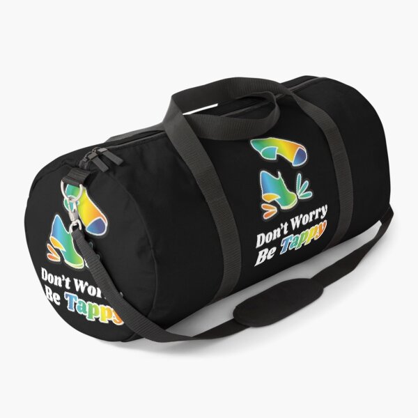 Item preview, Don't worry be tappy with tap shoes, The best fun gift for any tap dancer! tap dance art, #tapdanceart, tap fam designed and sold by TAP-DANCE-ART.