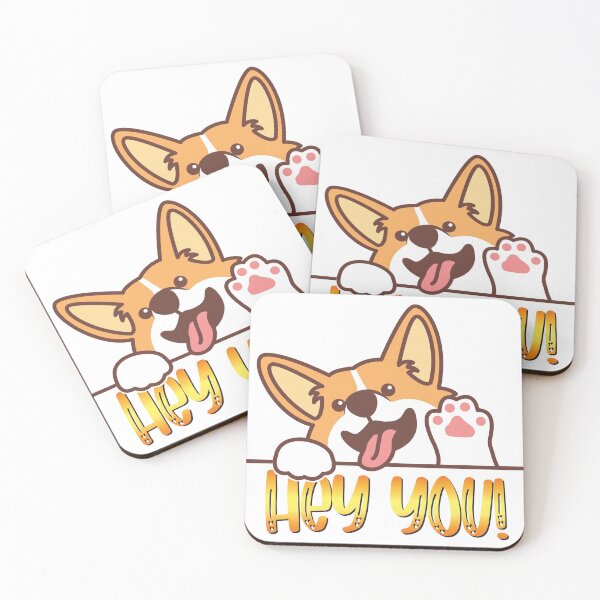 Item preview, Cute Corgi waving paw designed and sold by alekovic.