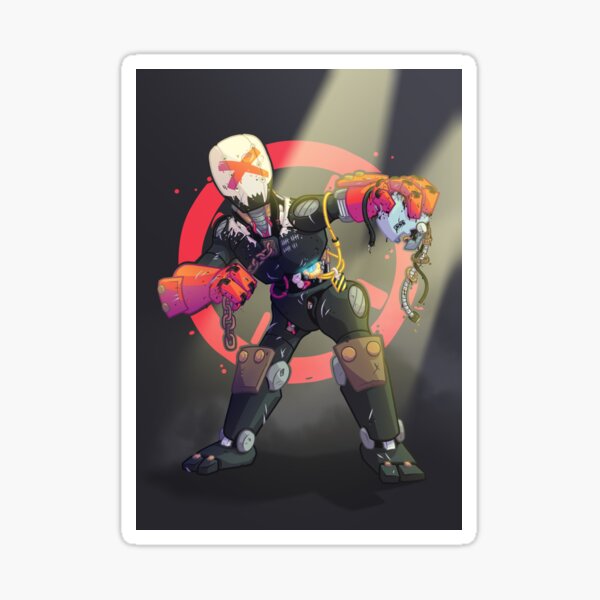 Bot Fighter Sticker