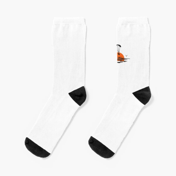 Paramotor Sunset Socks