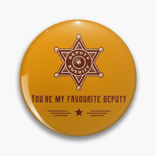Item preview, Toy Story Woody Deputy Sheriff Badge designed and sold by QuirkyKingdom.
