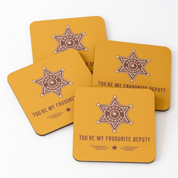 Item preview, Toy Story Woody Deputy Sheriff Badge designed and sold by QuirkyKingdom.