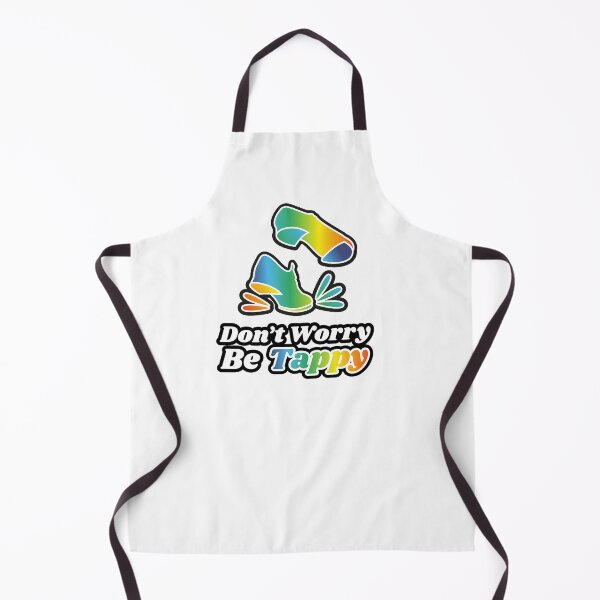 Item preview, Tap dance gifts - Don't worry be tappy - tap dance related gifts, tap dance teacher gifts, tap dance gift ideas, tap dance recital gifts, tap dance t shirts gifts designed and sold by TAP-DANCE-ART.