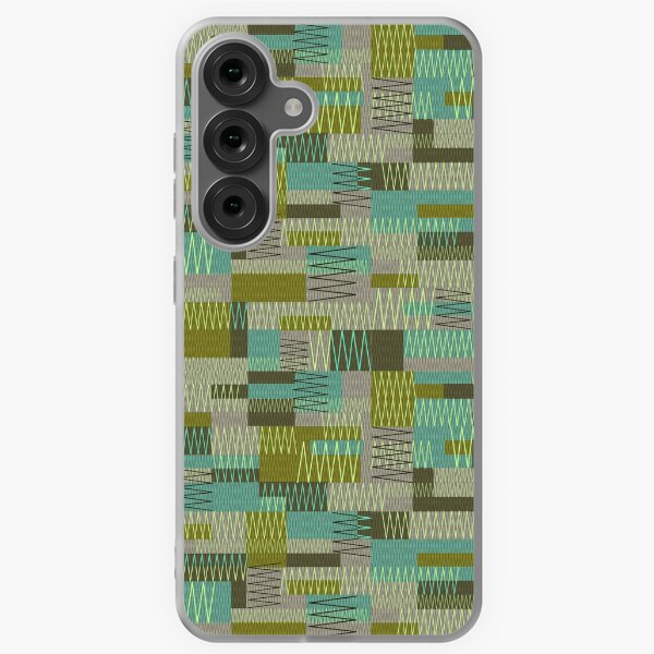 Item preview, Mid Mod Design Teal Olive, Mid Century Modern, Retro designed and sold by theodoredesign.