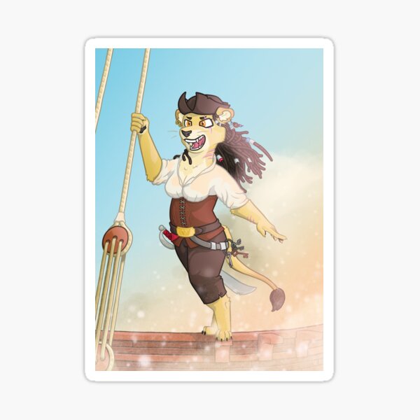 Pirate Queen Sticker