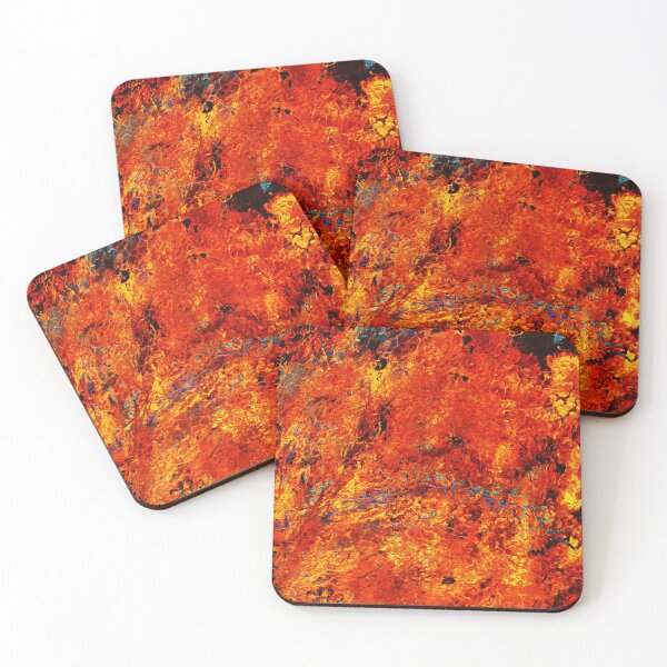 Item preview, Fire textured painting  designed and sold by Md1982.