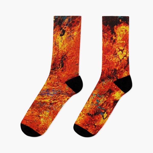 Item preview, Fire textured painting  designed and sold by Md1982.