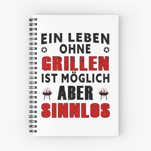 Item preview, A life without grilling - Griller Grilling season Grilling time - white designed and sold by dJ-Design.