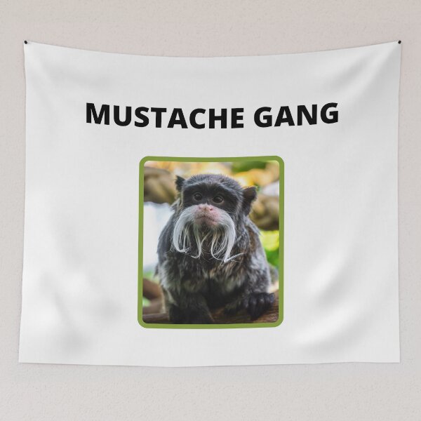 Item preview, Mustache Gang Monkey Funny designed and sold by Voxarto.