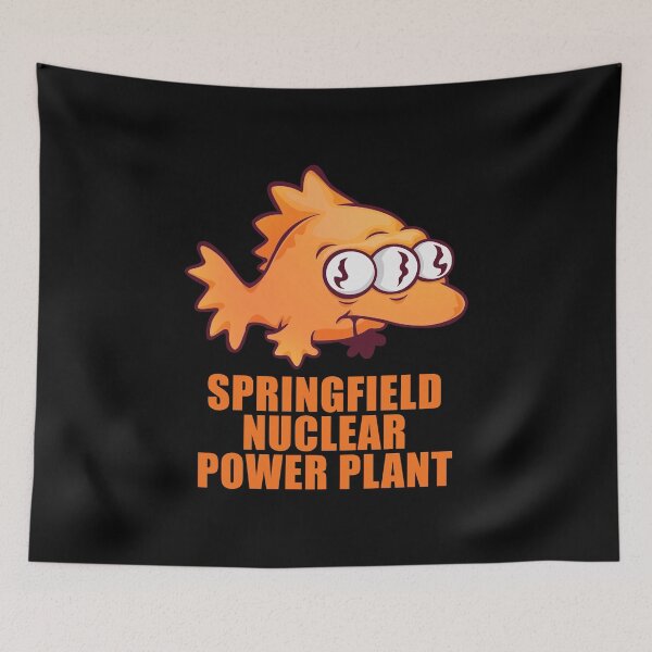 Item preview, Three-Eyed Fish Springfield Nuclear Power Plant designed and sold by Chill360.
